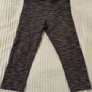 Lululemon Wunder Under Cropped Leggings - Size 8 - Space Dye